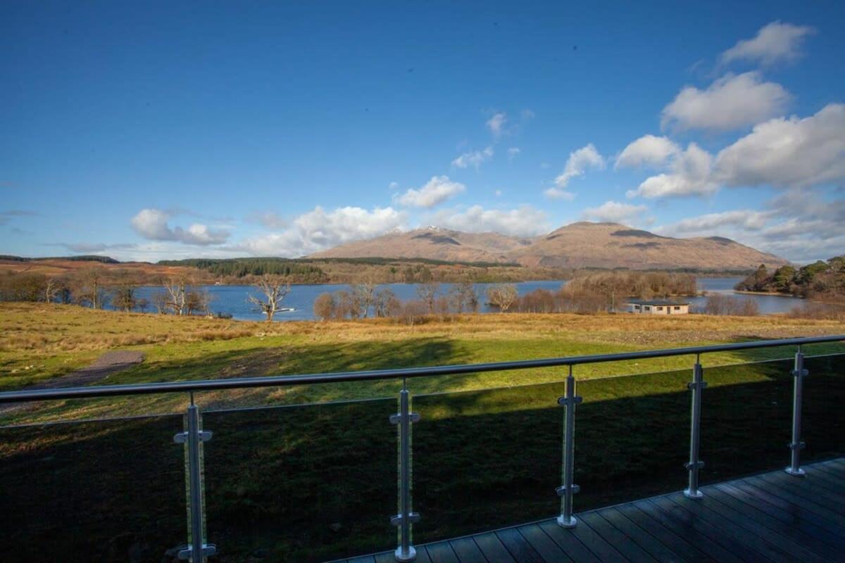 New Build Lodge With Stunning Views Of Loch Awe Hayfield  Dış mekan fotoğraf