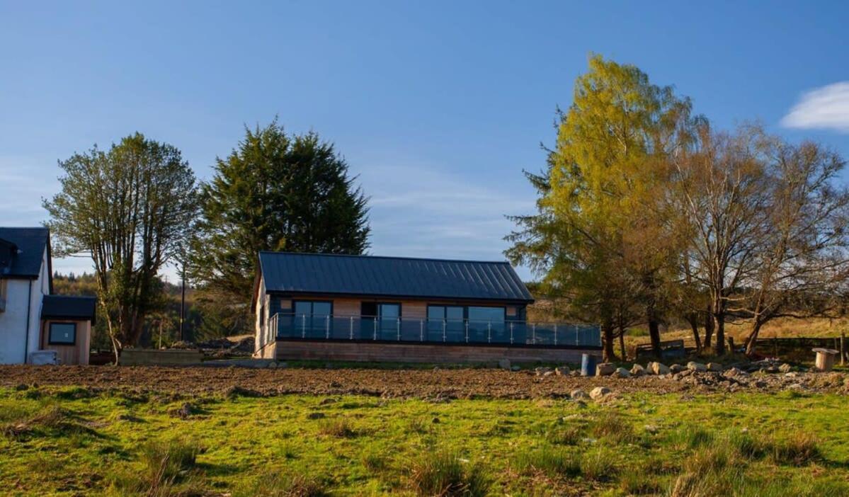 New Build Lodge With Stunning Views Of Loch Awe Hayfield  Dış mekan fotoğraf