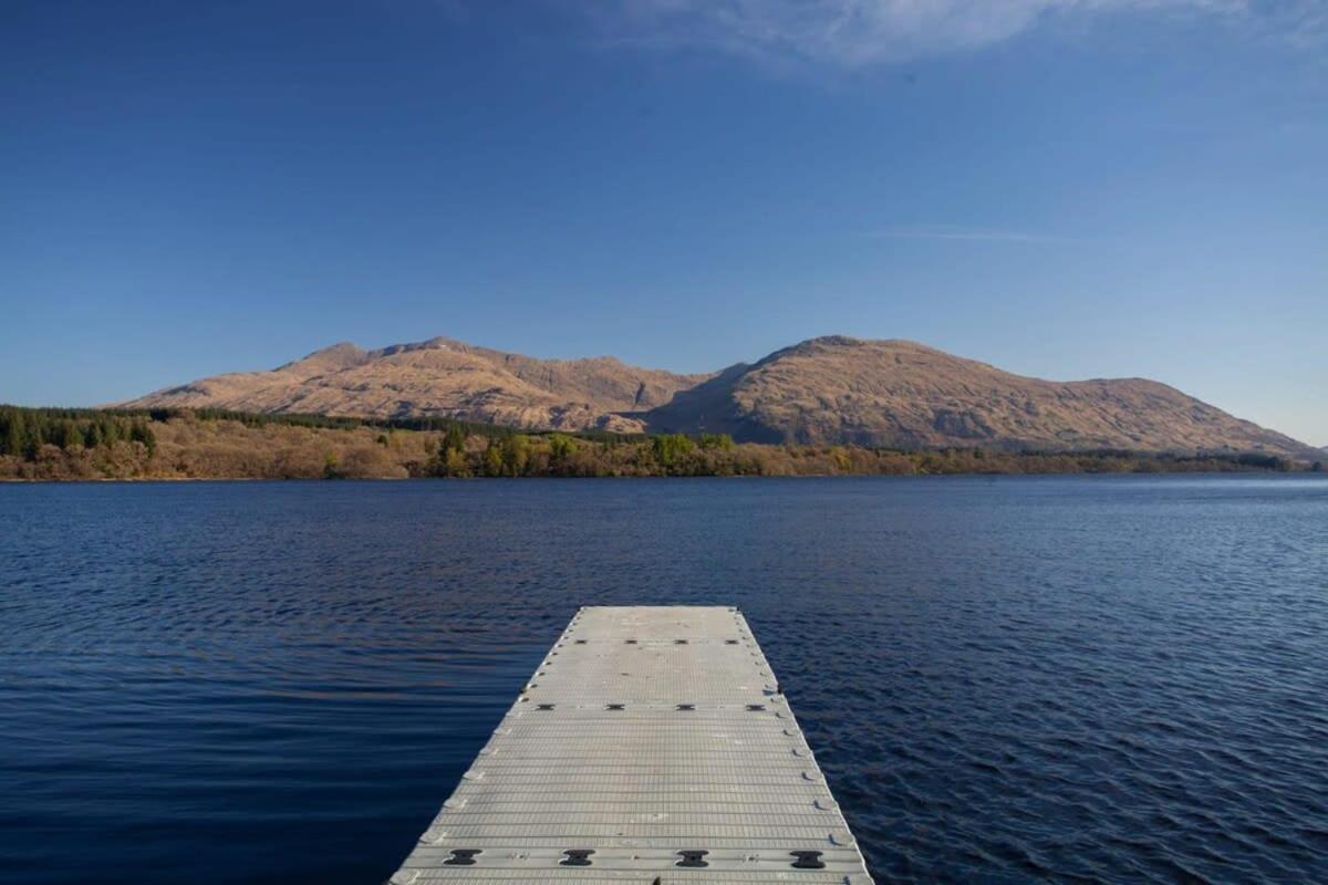 New Build Lodge With Stunning Views Of Loch Awe Hayfield  Dış mekan fotoğraf