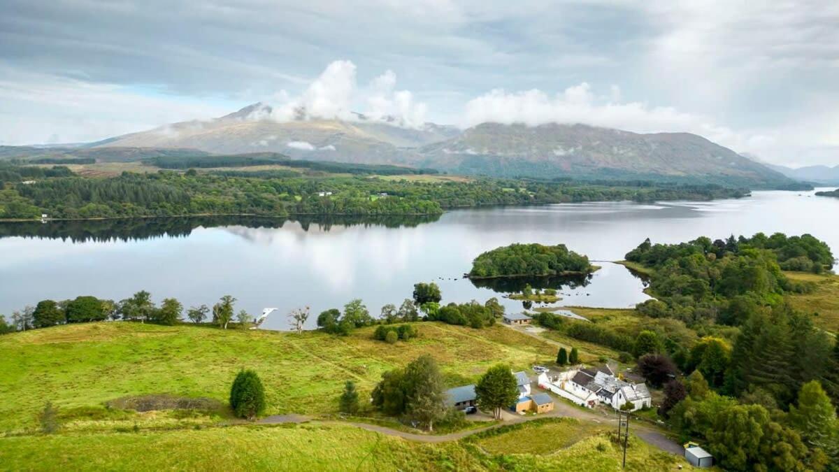 New Build Lodge With Stunning Views Of Loch Awe Hayfield  Dış mekan fotoğraf