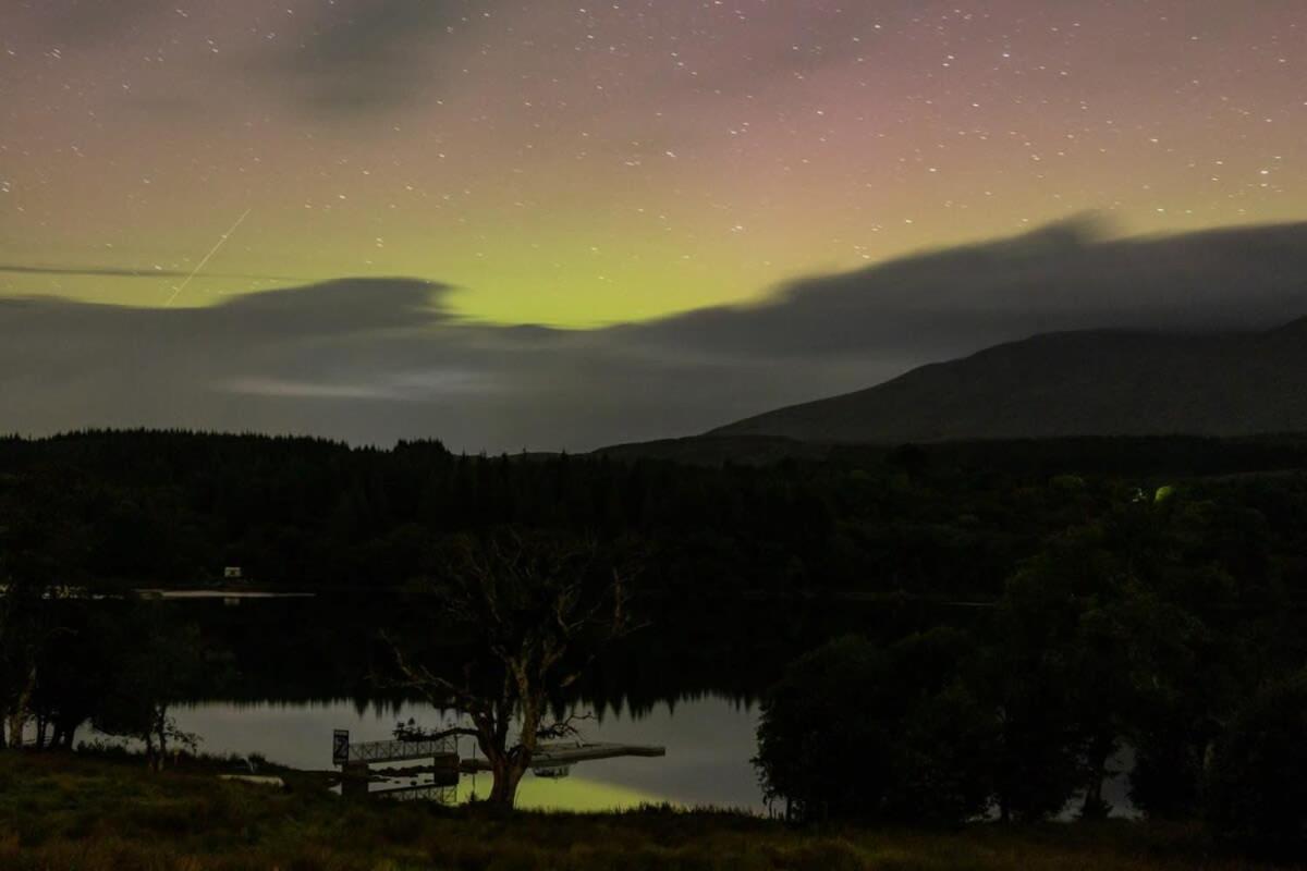 New Build Lodge With Stunning Views Of Loch Awe Hayfield  Dış mekan fotoğraf