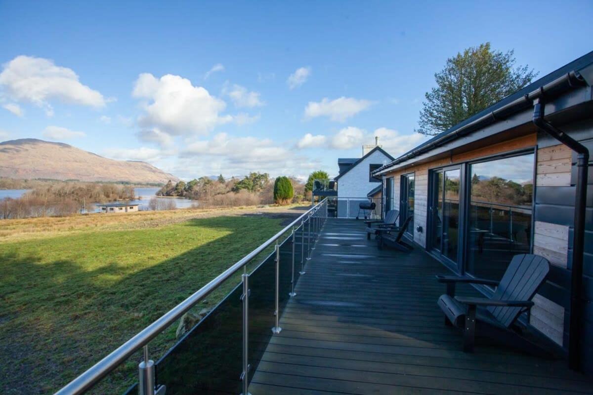 New Build Lodge With Stunning Views Of Loch Awe Hayfield  Dış mekan fotoğraf
