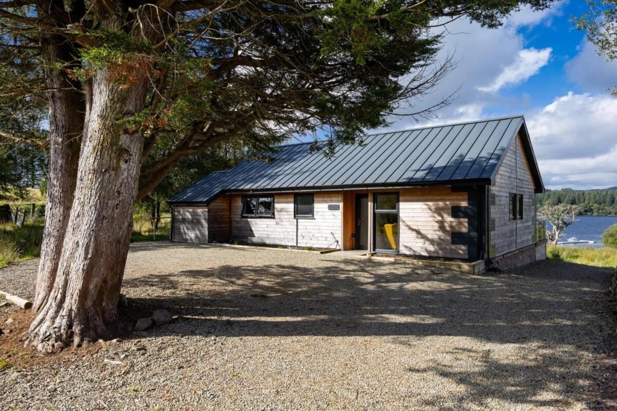 New Build Lodge With Stunning Views Of Loch Awe Hayfield  Dış mekan fotoğraf