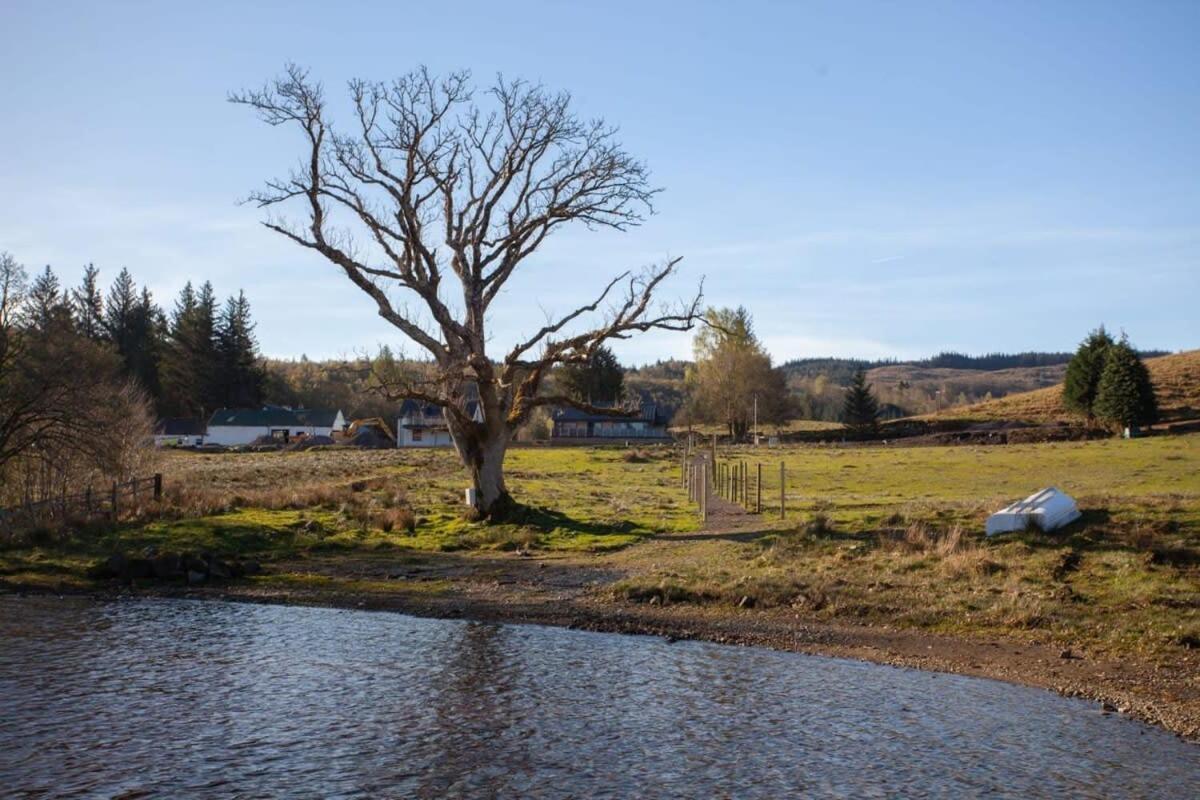 New Build Lodge With Stunning Views Of Loch Awe Hayfield  Dış mekan fotoğraf