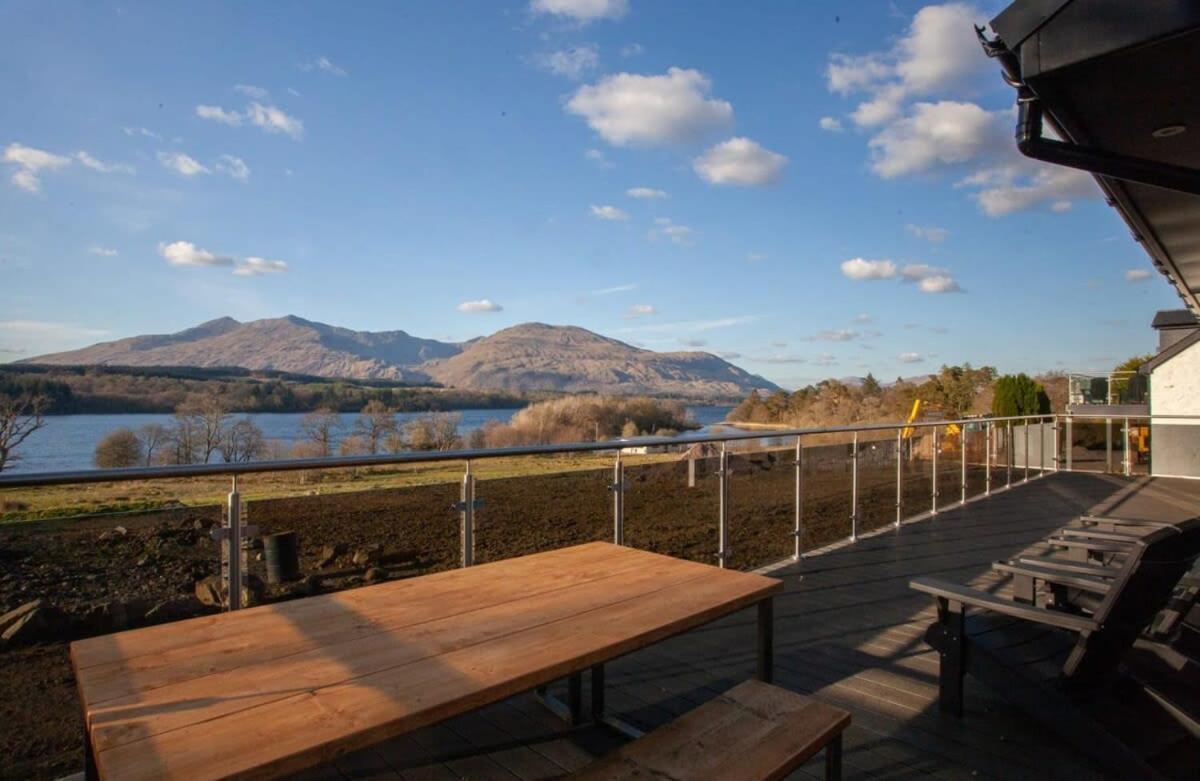 New Build Lodge With Stunning Views Of Loch Awe Hayfield  Dış mekan fotoğraf