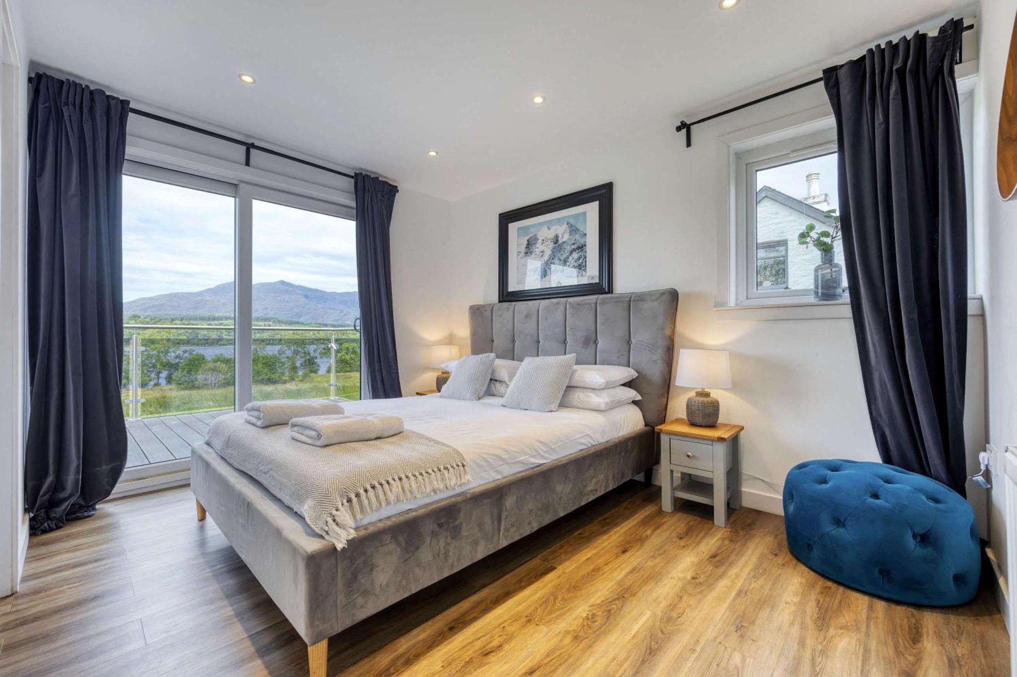 New Build Lodge With Stunning Views Of Loch Awe Hayfield  Dış mekan fotoğraf